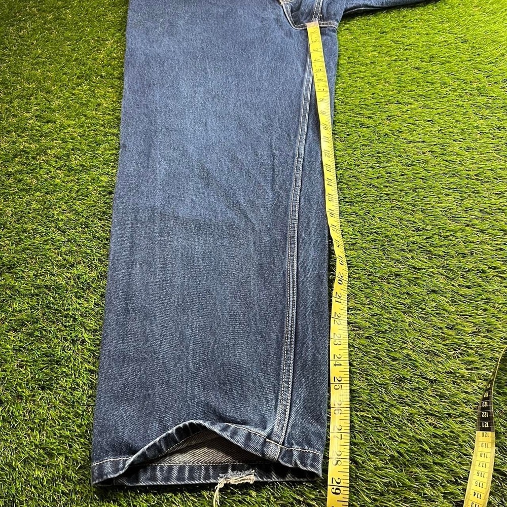 Vintage Southpole Authentic Collection Men's Jeans 34x29 Baggy Wide Leg Y2K Blue - Picture 6 of 7